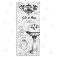 Lettered and Lined | Antique Bathroom Sink
