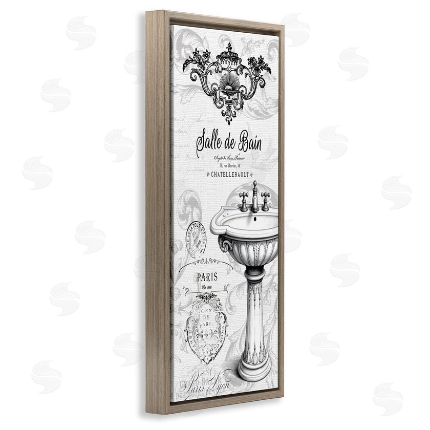 Lettered and Lined | Antique Bathroom Sink