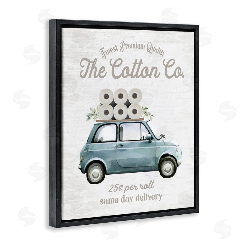 Lettered and Lined | Cotton Toilet Paper Delivery