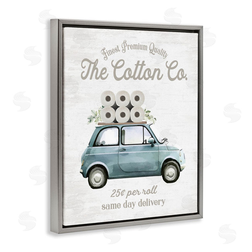 Lettered and Lined | Cotton Toilet Paper Delivery