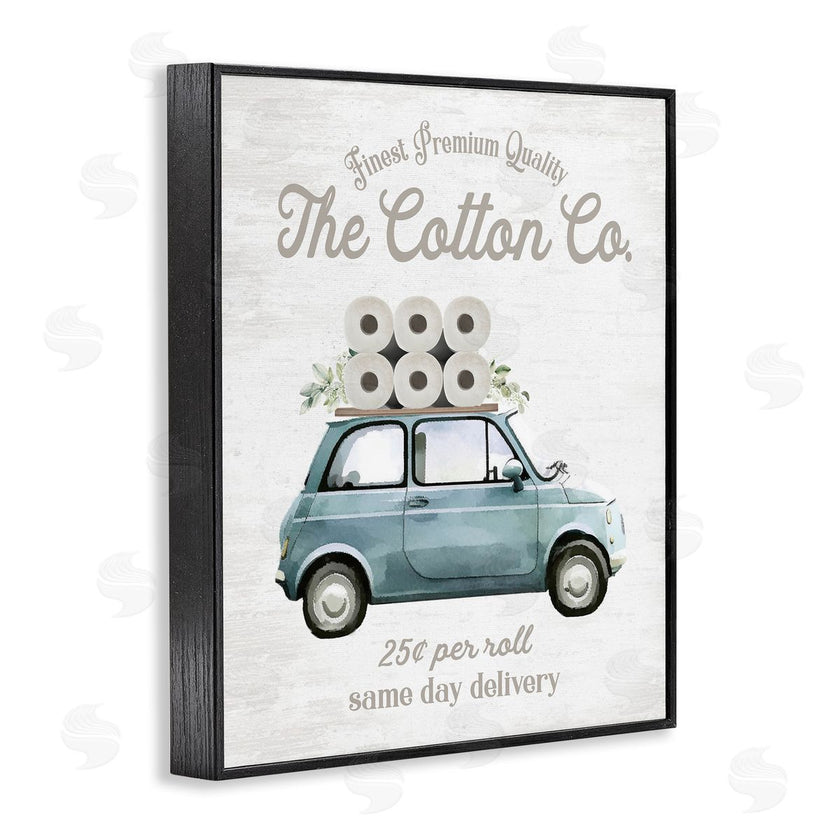 Lettered and Lined | Cotton Toilet Paper Delivery