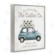 Lettered and Lined | Cotton Toilet Paper Delivery