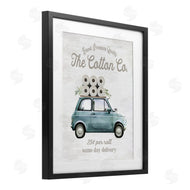 Lettered and Lined | Cotton Toilet Paper Delivery