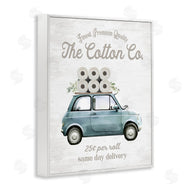 Lettered and Lined | Cotton Toilet Paper Delivery