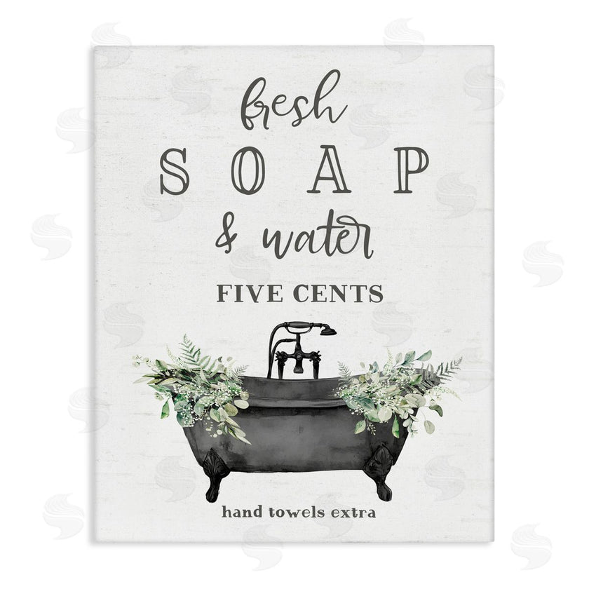 Lettered and Lined | Fresh Soap & Water Bath