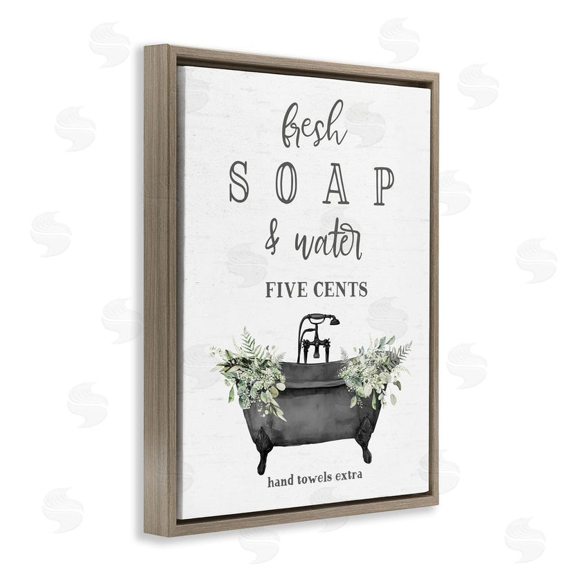 Lettered and Lined | Fresh Soap & Water Bath