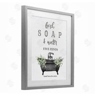 Lettered and Lined | Fresh Soap & Water Bath