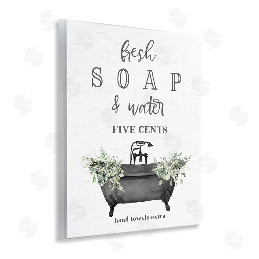 Lettered and Lined | Fresh Soap & Water Bath
