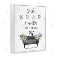 Lettered and Lined | Fresh Soap & Water Bath