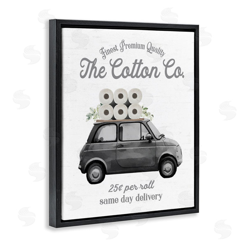 Lettered and Lined | Cotton Co Toilet Paper Delivery