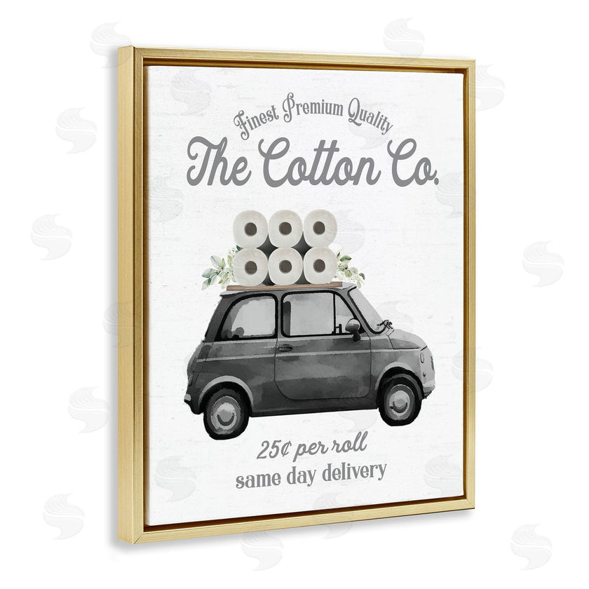 Lettered and Lined | Cotton Co Toilet Paper Delivery