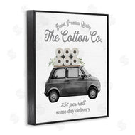 Lettered and Lined | Cotton Co Toilet Paper Delivery