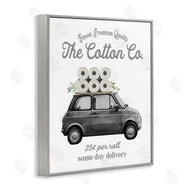 Lettered and Lined | Cotton Co Toilet Paper Delivery