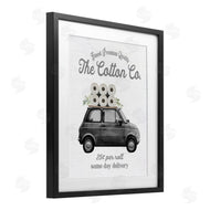 Lettered and Lined | Cotton Co Toilet Paper Delivery