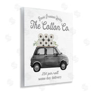 Lettered and Lined | Cotton Co Toilet Paper Delivery