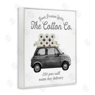 Lettered and Lined | Cotton Co Toilet Paper Delivery