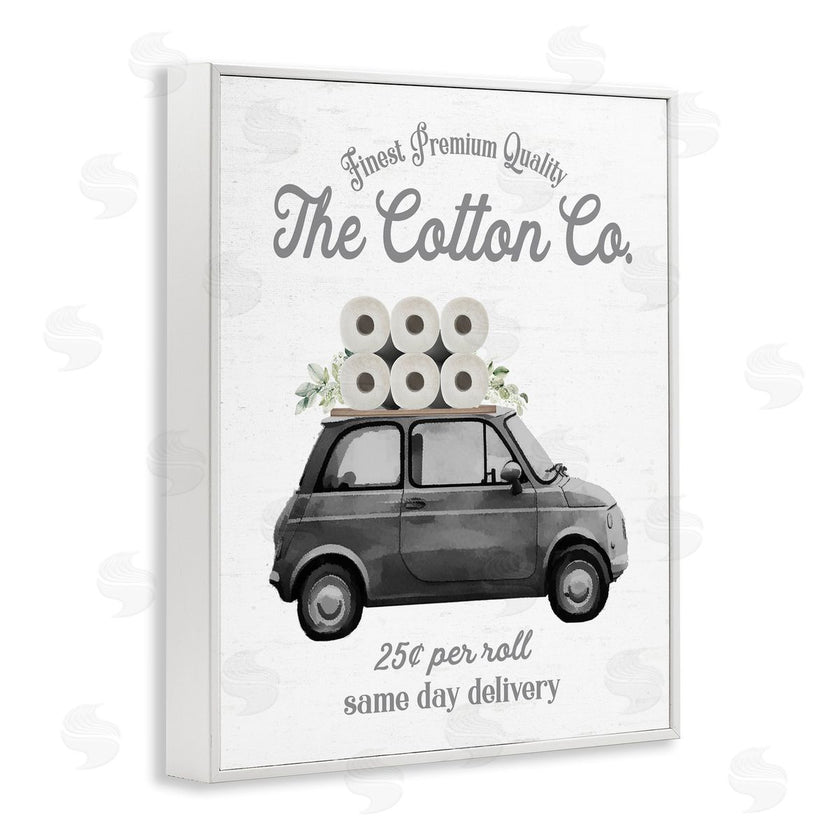 Lettered and Lined | Cotton Co Toilet Paper Delivery