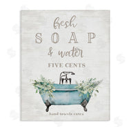Lettered and Lined | Antique Fresh Soap & Tub