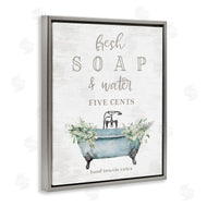 Lettered and Lined | Antique Fresh Soap & Tub
