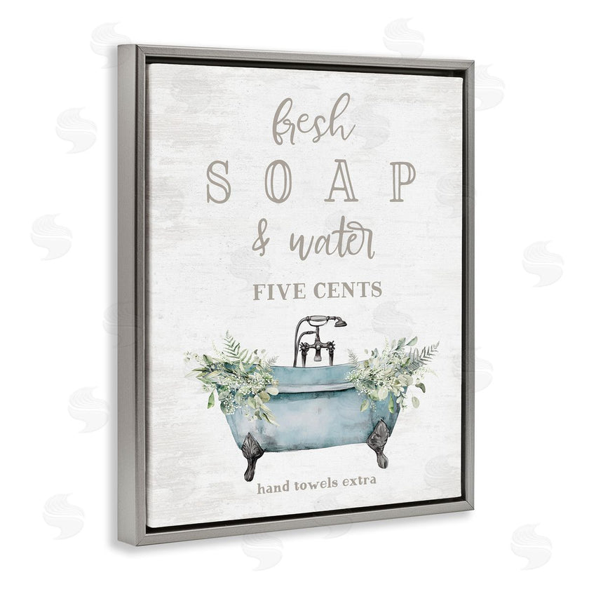 Lettered and Lined | Antique Fresh Soap & Tub