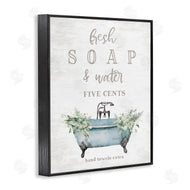 Lettered and Lined | Antique Fresh Soap & Tub