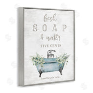 Lettered and Lined | Antique Fresh Soap & Tub