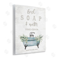 Lettered and Lined | Antique Fresh Soap & Tub