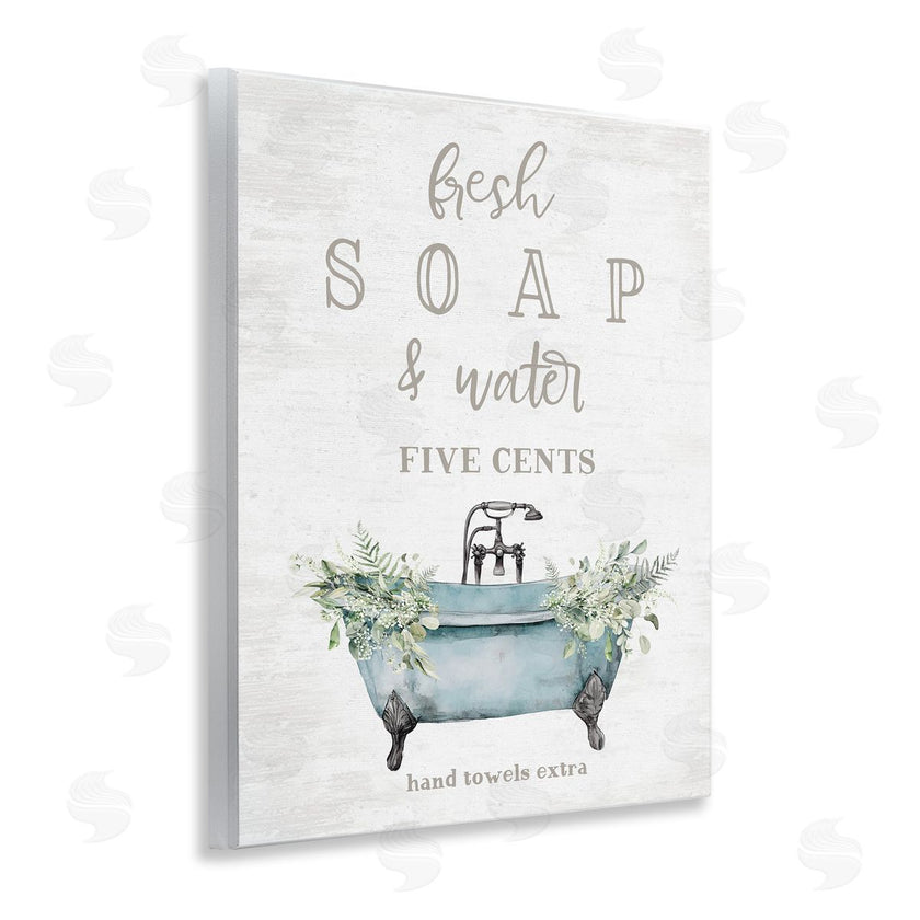 Lettered and Lined | Antique Fresh Soap & Tub