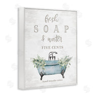 Lettered and Lined | Antique Fresh Soap & Tub