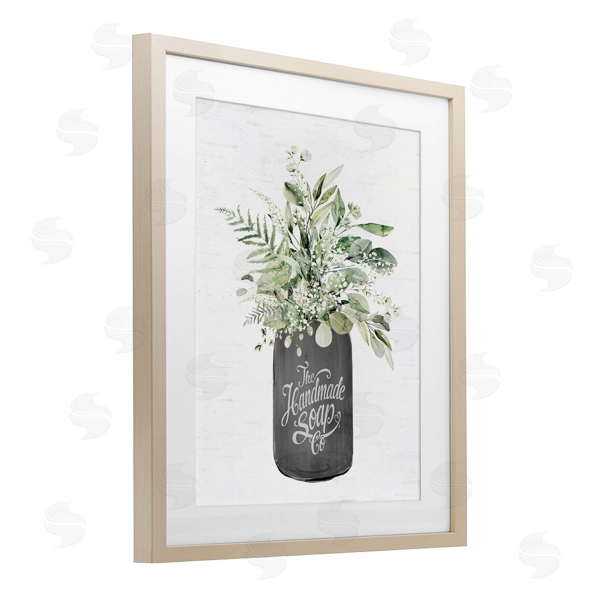 Lettered and Lined Handmade Soap Botanicals Canvas Wall Art Print