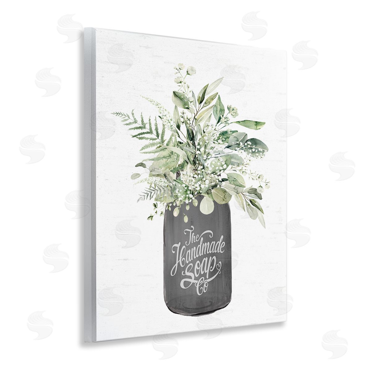 Lettered and Lined Handmade Soap Botanicals Canvas Wall Art Print