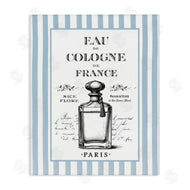 Lettered and Lined | Vintage Cologne on Stripes