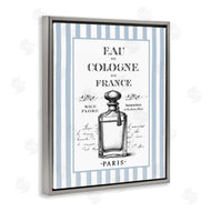 Lettered and Lined | Vintage Cologne on Stripes