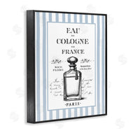 Lettered and Lined | Vintage Cologne on Stripes