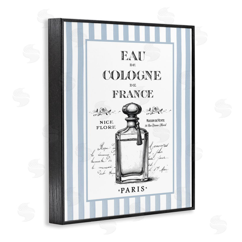 Lettered and Lined | Vintage Cologne on Stripes