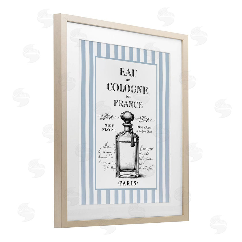 Lettered and Lined | Vintage Cologne on Stripes
