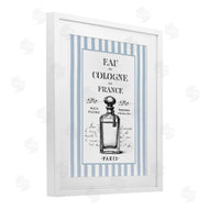 Lettered and Lined | Vintage Cologne on Stripes