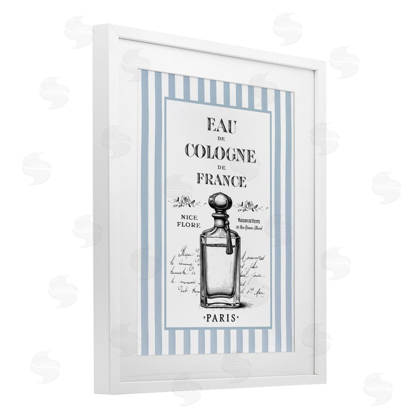 Lettered and Lined | Vintage Cologne on Stripes