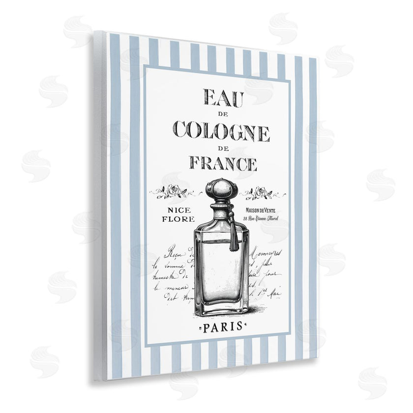 Lettered and Lined | Vintage Cologne on Stripes