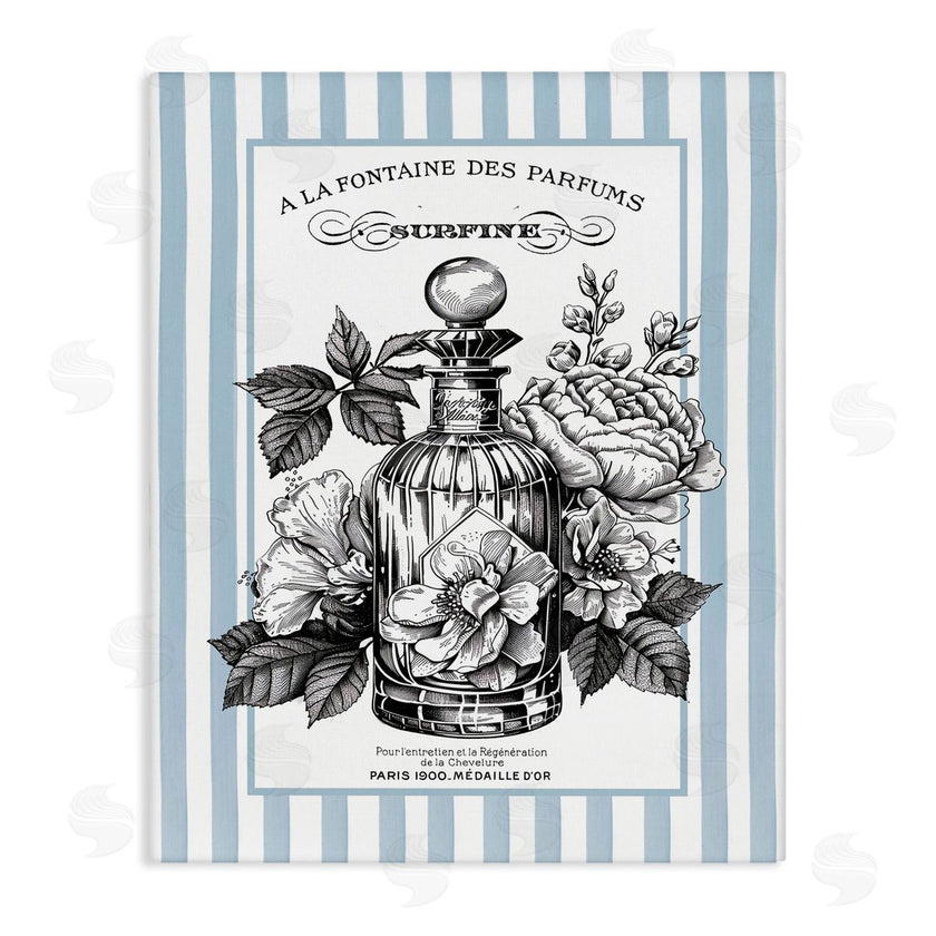 Lettered and Lined | French Floral Bottle