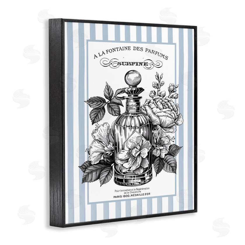 Lettered and Lined | French Floral Bottle