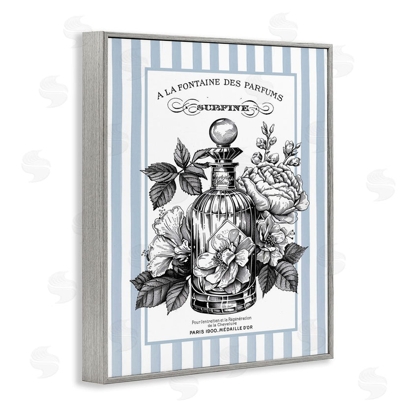 Lettered and Lined | French Floral Bottle