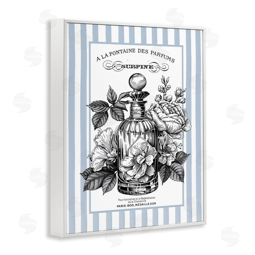 Lettered and Lined | French Floral Bottle