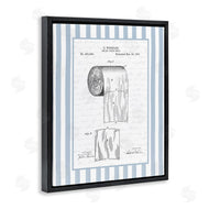 Lettered and Lined | Vintage Patent Toilet Paper