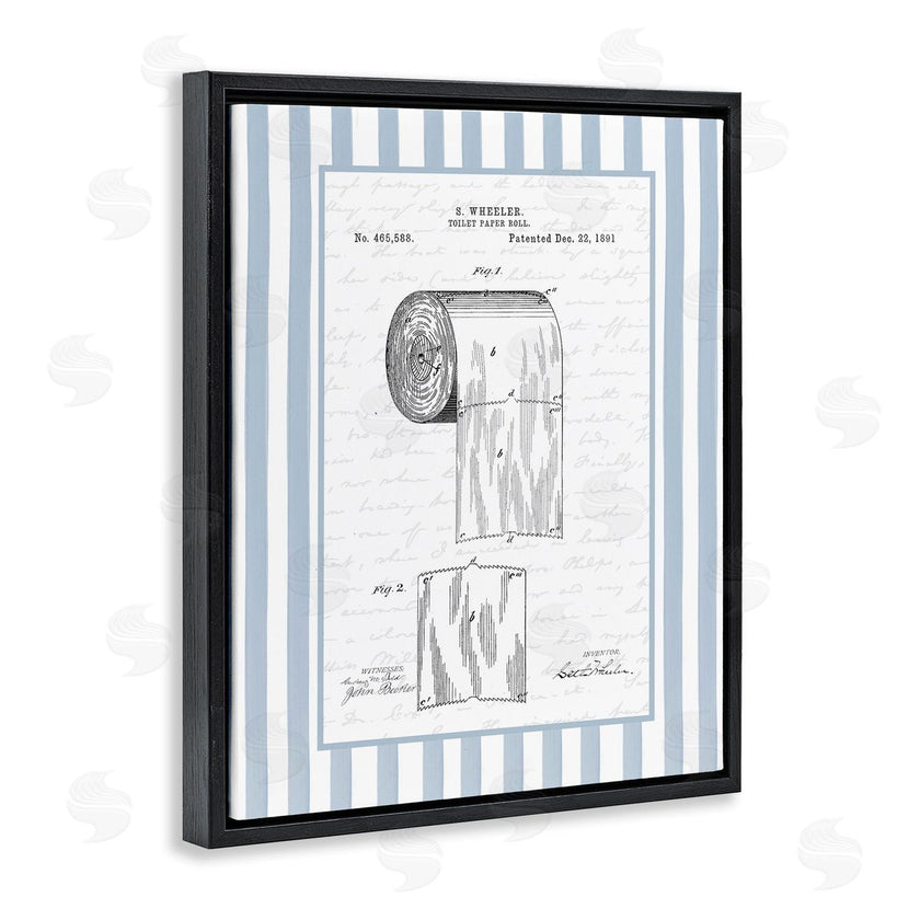 Lettered and Lined | Vintage Patent Toilet Paper