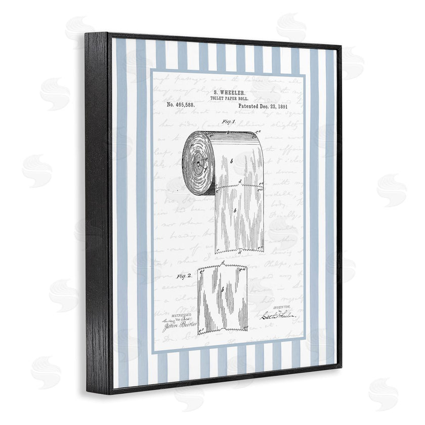 Lettered and Lined | Vintage Patent Toilet Paper