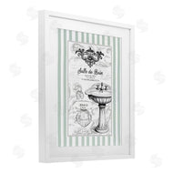 Lettered and Lined | French Bathroom Sink Stripes