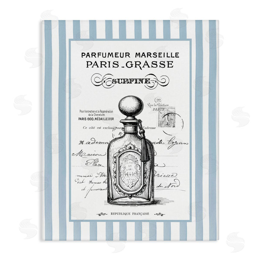 Lettered and Lined | French Perfume on Stripes