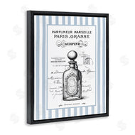 Lettered and Lined | French Perfume on Stripes