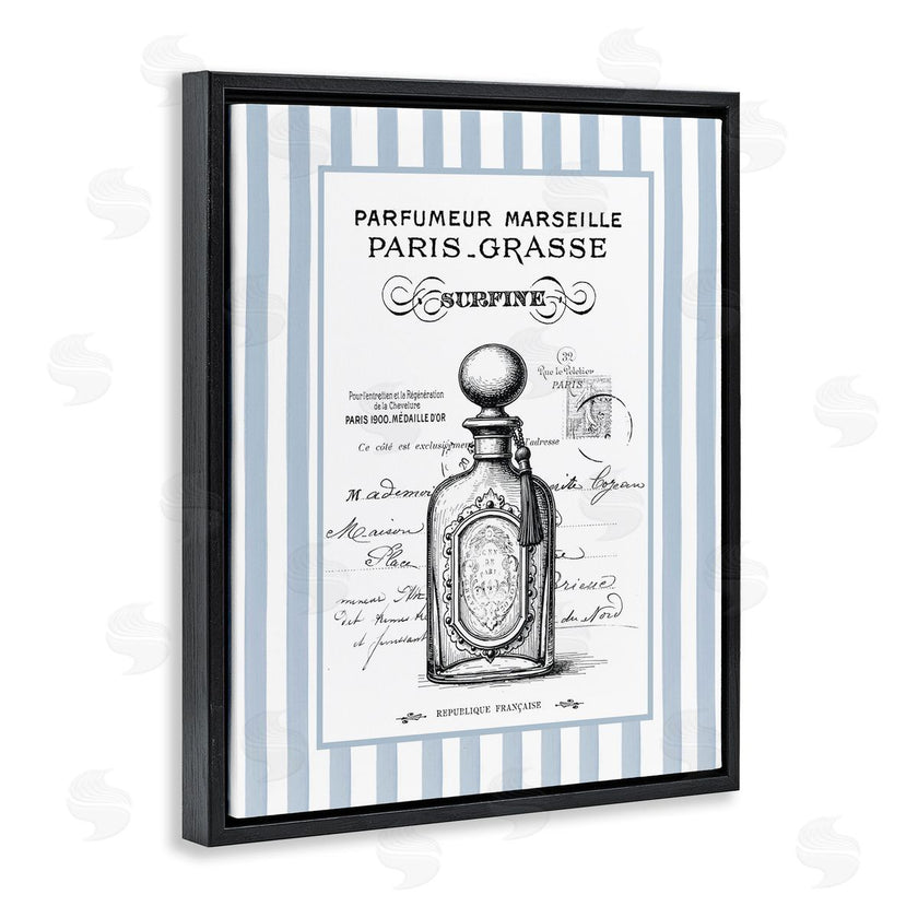 Lettered and Lined | French Perfume on Stripes